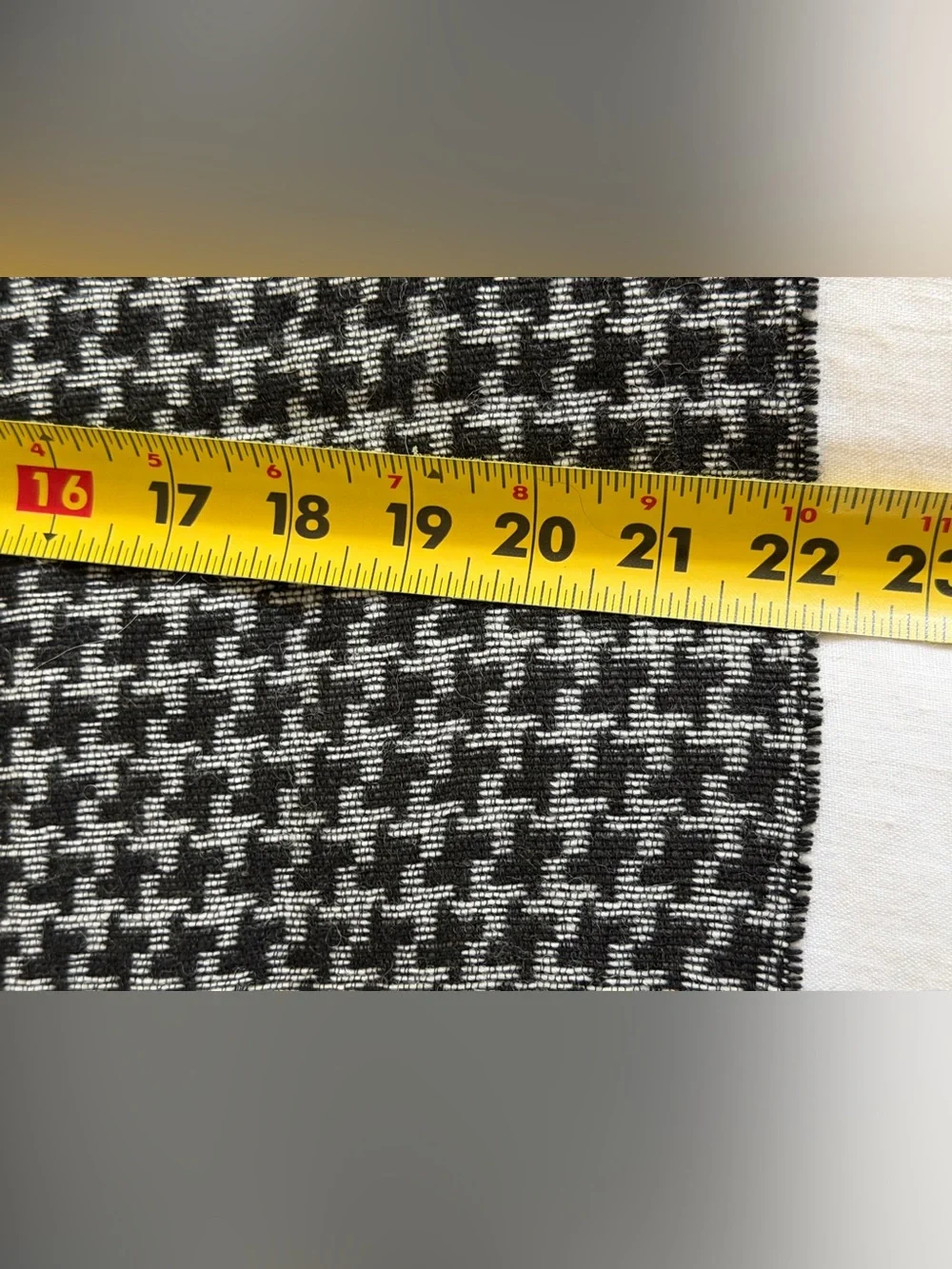 N/A multiple woven hem